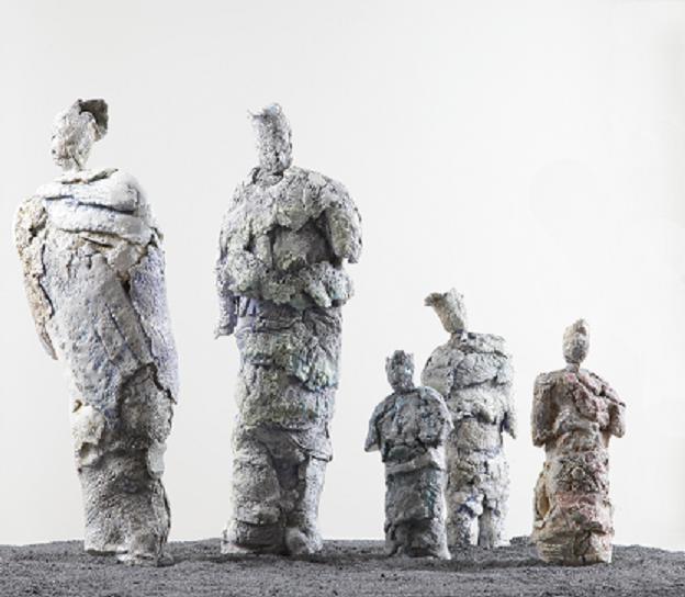 SURVIVANTS. LA SHOAH. CERAMIQUES. 2009-2011